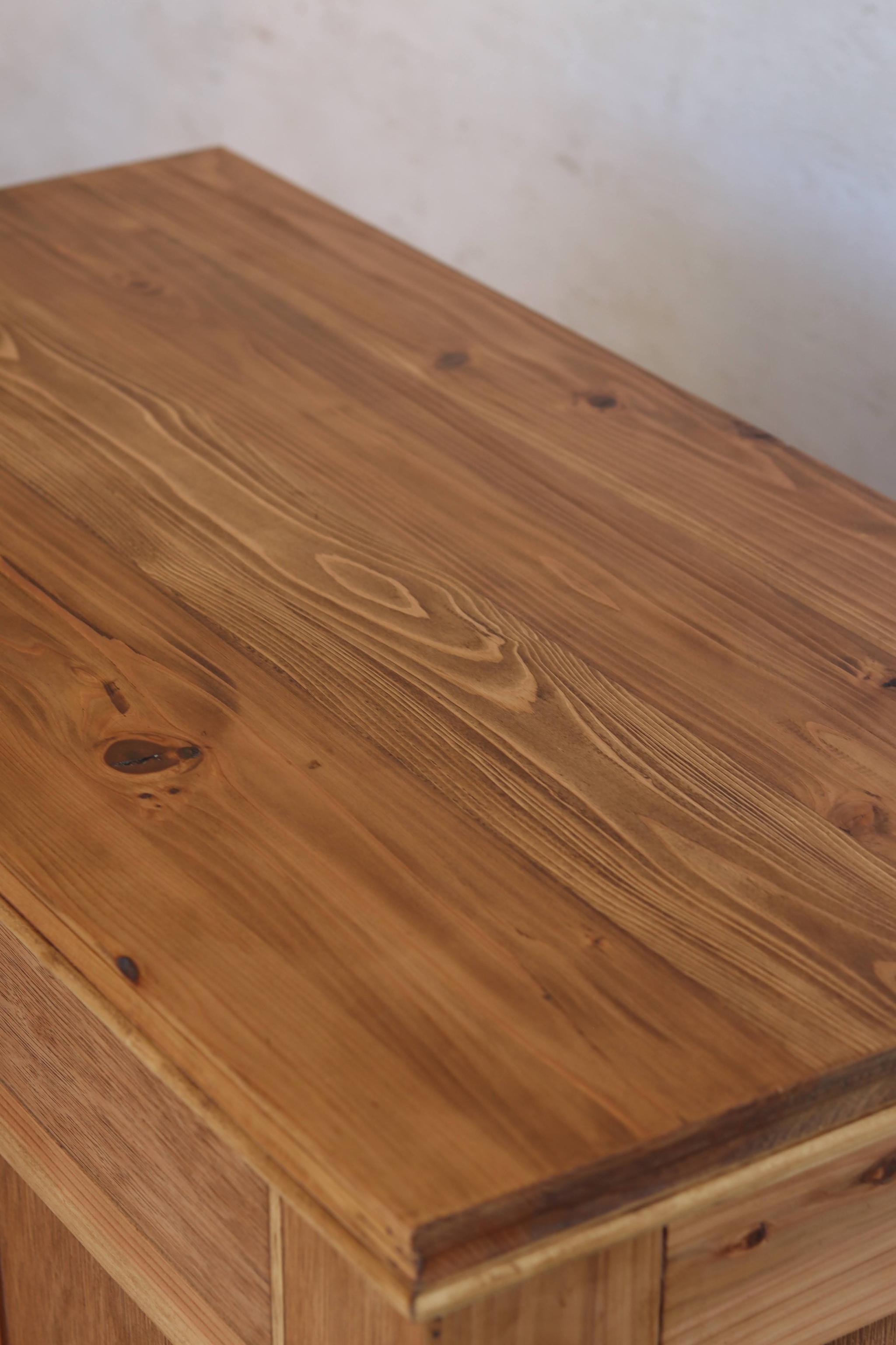 アンティークカウンター レジ台 キャッシャー バーカウンター 受付 サイドテーブル 水槽台 ディスプレイ 店舗什器 | 5枚目